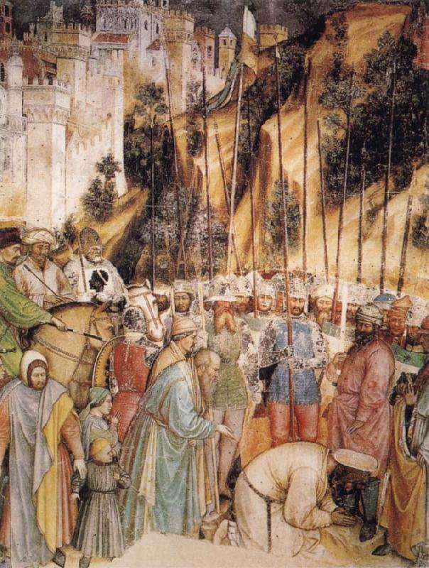 ALTICHIERO da Zevio The Behading of St George oil painting image